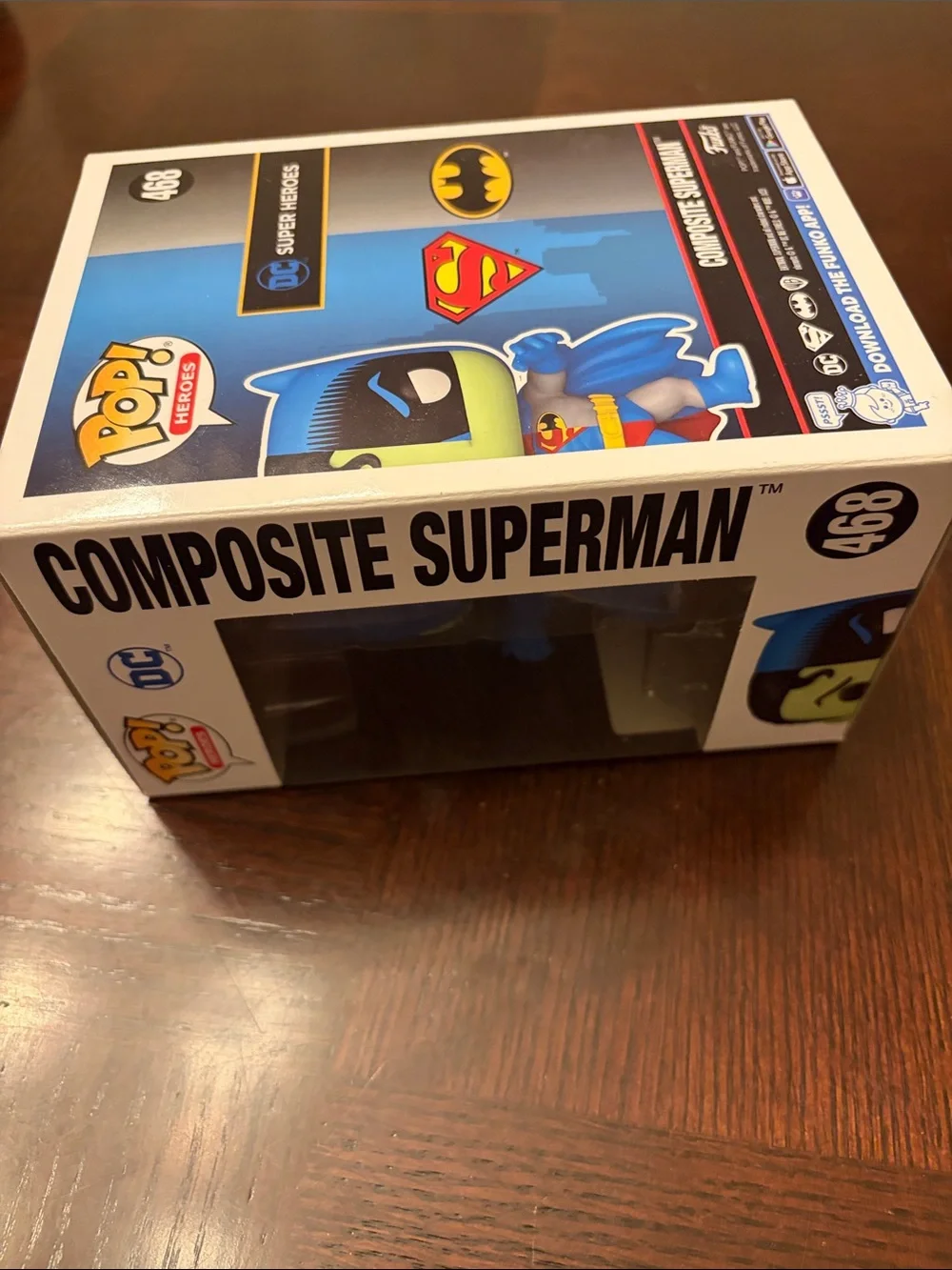 Funko Composite Superman Pop! Vinyl Figure - Green, Blue, Red